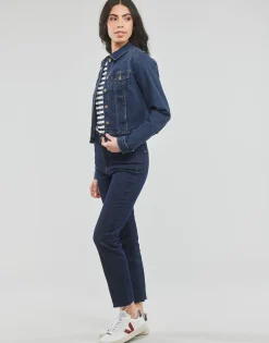 Vero Moda - VMLUNA LS SLIM DNM JACKET MIX GA NOOS Bleu