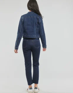 Vero Moda - VMLUNA LS SLIM DNM JACKET MIX GA NOOS Bleu