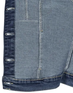 Vero Moda - VMLUNA LS SLIM DNM JACKET MIX GA NOOS Bleu