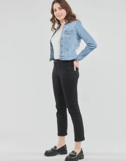 Vero Moda - VMLUNA LS SLIM DNM JACKET MIX GA NOOS BleuClair Outlet