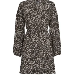 Hot Vero Moda - VMNAJA LS SHORT DRESS WVN GA NOOS Beige