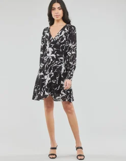 Vero Moda - VMPOLLIANA LS SHORT DRESS WVN Noir Best