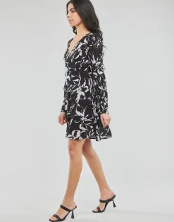 Vero Moda - VMPOLLIANA LS SHORT DRESS WVN Noir Best