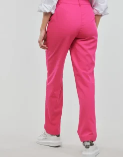 Sale Vero Moda - VMZELDA H/W STRAIGHT PANT EXP NOOS Rose