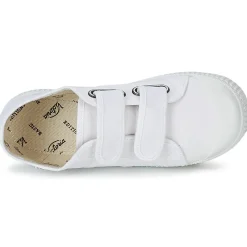 New Victoria - BLUCHER LONA DOS VELCROS Blanc