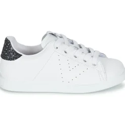 Victoria - DEPORTIVO BASKET PIEL KID Blanc Outlet