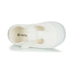 Victoria - SANDALIA LONA TINTADA Blanc Outlet