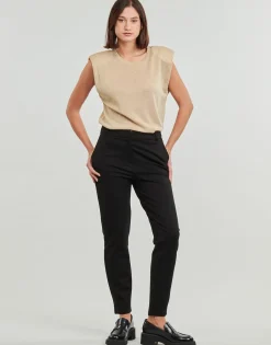 Vila - VICLASS PIPING Noir Discount