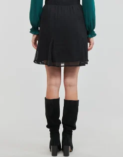 Online Vila - VIFALIA HW SKIRT/SU Noir