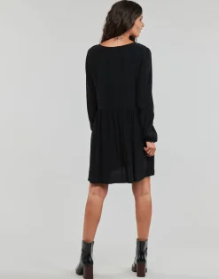 Vila - VIFINI L/S SHORT DRESS Noir