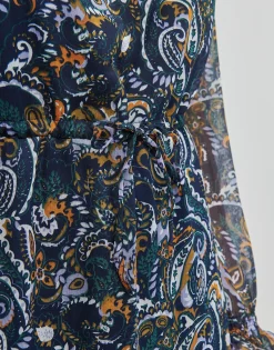 New Vila - VIKELLY V-NECK L/S ANCLE Multicolore