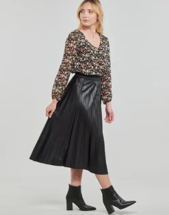Clearance Vila - VINITBAN SKIRT/SU Noir
