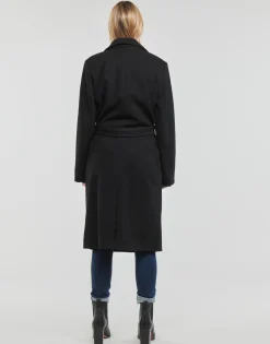 Clearance Vila - VIPOKO LONG BELT COAT Noir