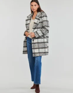 Vila - VIROY L/S COAT Multicolore Clearance