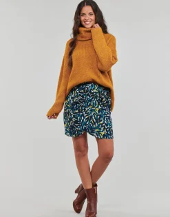 Vila - VISAYA LEA WRAP SKIRT/SU/C25 Multicolore Discount