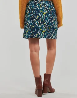 Vila - VISAYA LEA WRAP SKIRT/SU/C25 Multicolore Discount