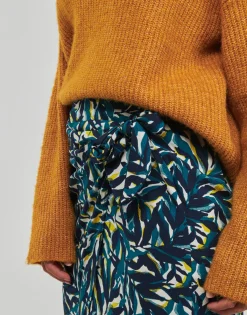 Vila - VISAYA LEA WRAP SKIRT/SU/C25 Multicolore Discount