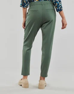Vila - VIVARONE HW SLIM PANT Vert Online