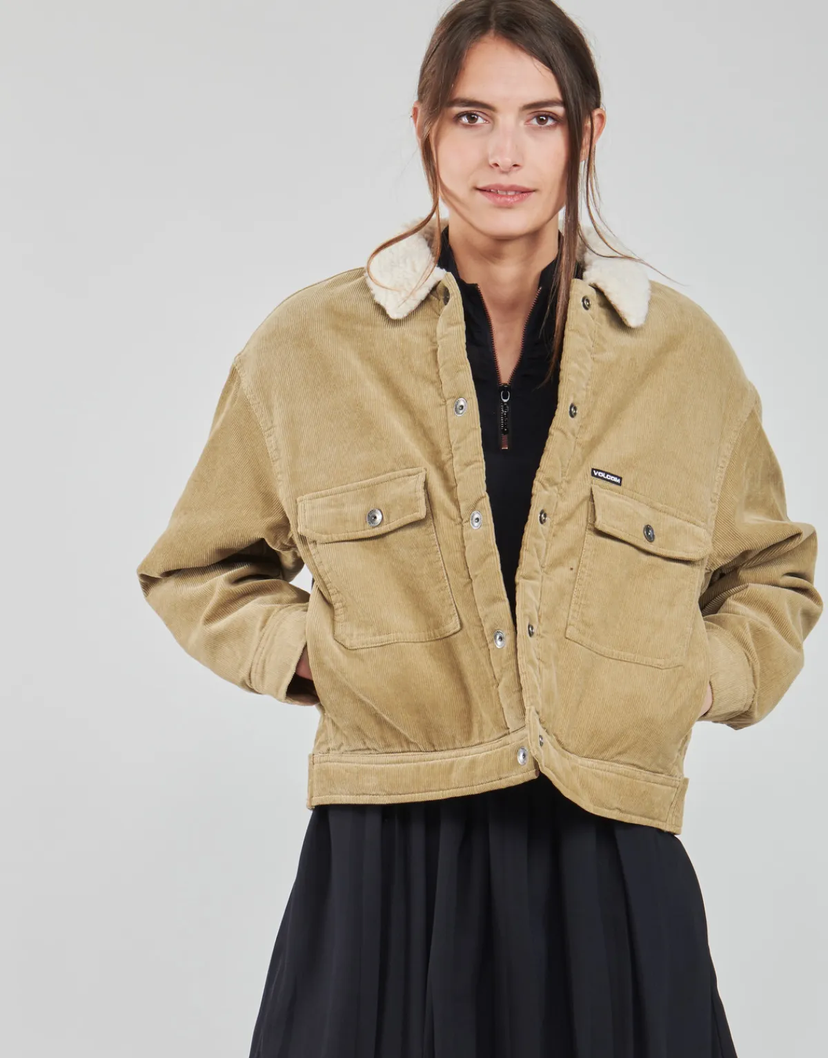 Volcom - WEATON JACKET Beige Hot