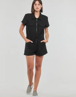 Hot Volcom - WHEELFRITE ROMPER Noir