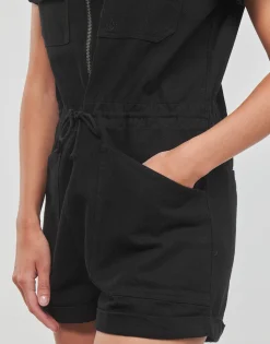 Hot Volcom - WHEELFRITE ROMPER Noir