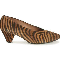 Wonders - I7601-ZEBRATO-CUERO-ANTE-NEGRO Marron Sale