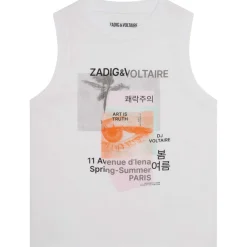Online Zadig & Voltaire - X15378-10P-J Blanc